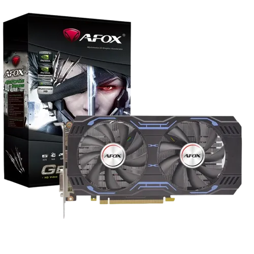 AFOX Geforce GTX 1660Ti 6GB GDDR6 ATX Dual Fan Graphics Card